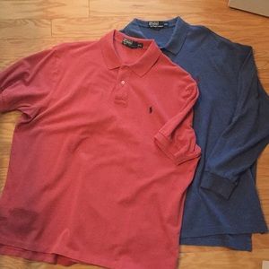 polo//bundle of two shirts xxl